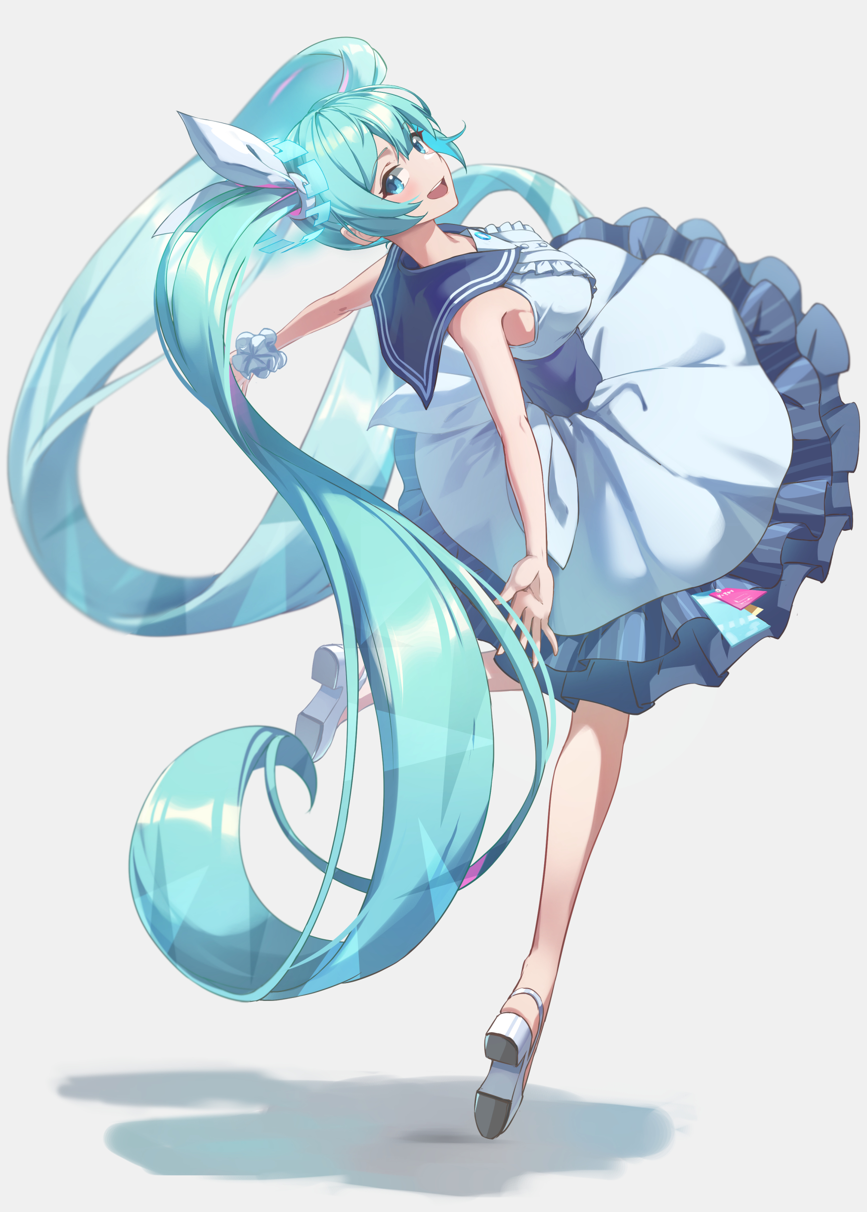 Reulem Blue Archive Vocaloid Hatsune Miku Dress Heels Yande Re